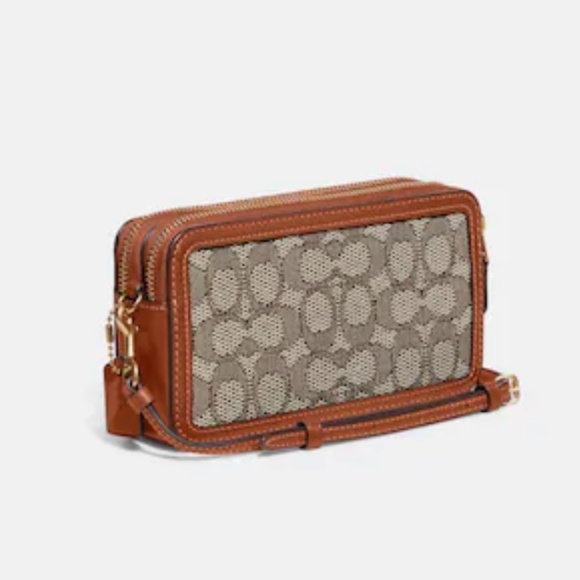 Coach X Tom Wesselmann Kira Crossbody In Signature Textile Jacquard - Picture 2 of 5